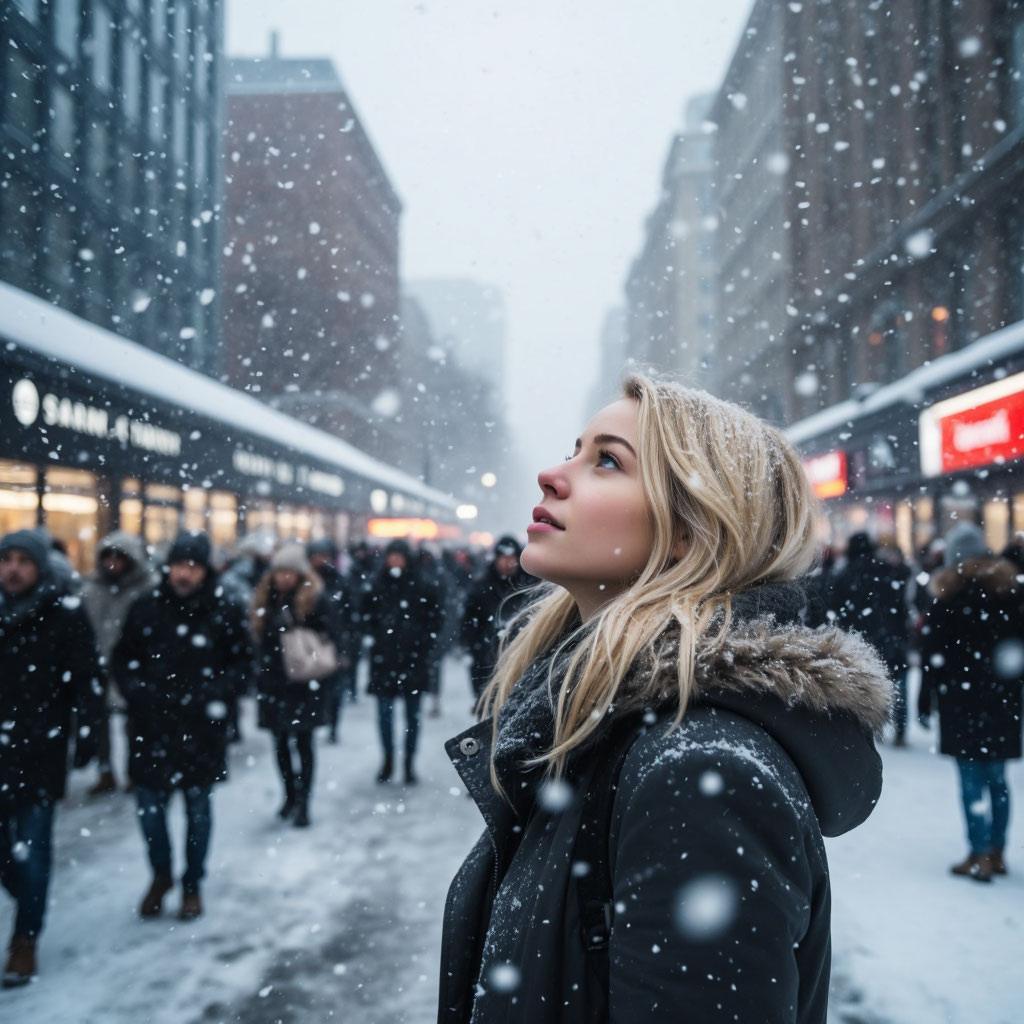 Утро в городе