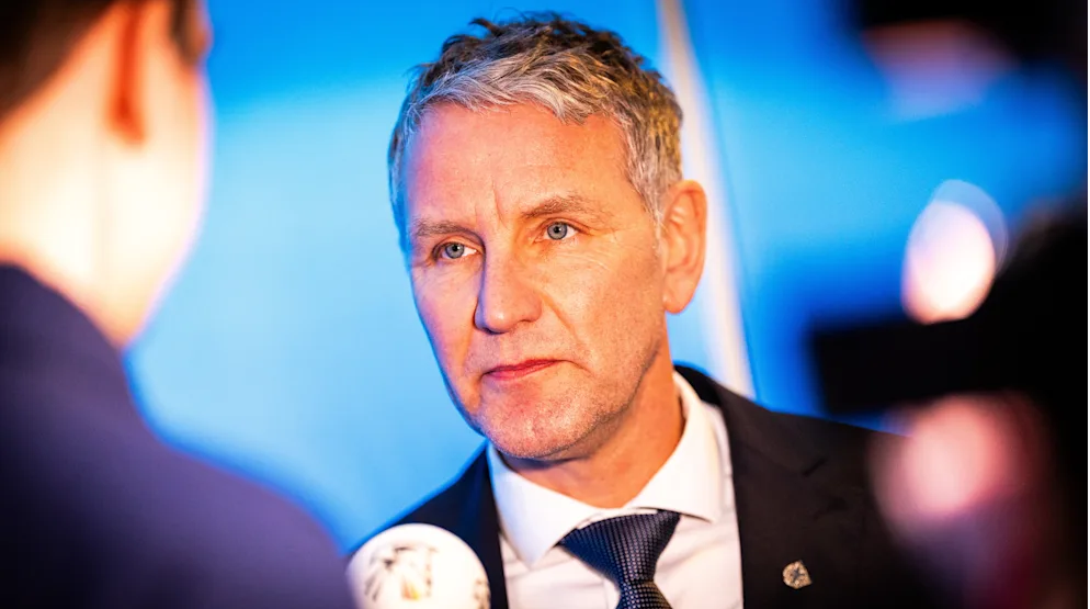 Бьорн Хёке (53), лидер партии «Альтернатива для Германии» в Тюрингии