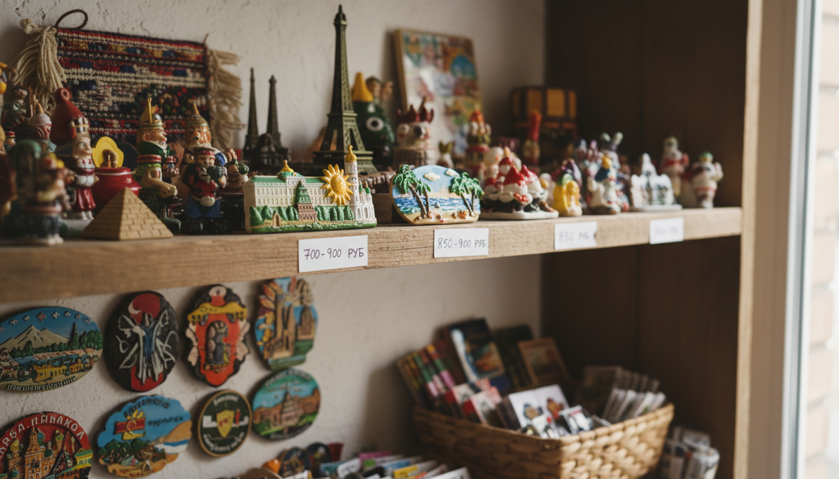 Цена памяти. Тот же магнит в городе стоит копейки, но в аэропорту он становится «элитным аксессуаром».