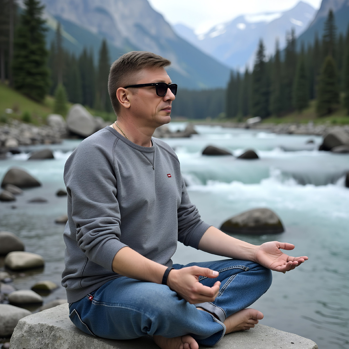 Любовь и принятие себя начинается с принятием своих мыслей и эмоций без оценок и борьбы