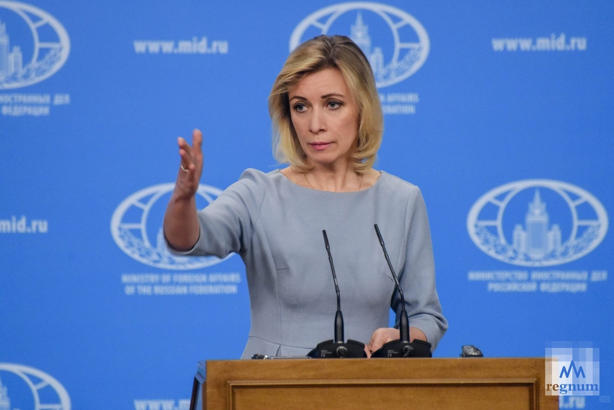    Мария Захарова / Источник: Дарья Антонова © ИА REGNUM