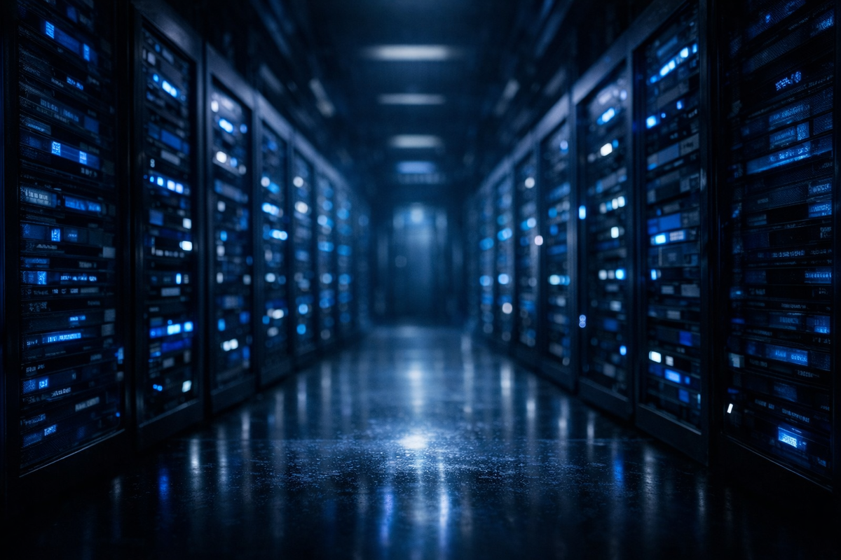 Дата-центр, где, возможно, хранятся ваши письма, фотографии и пароли