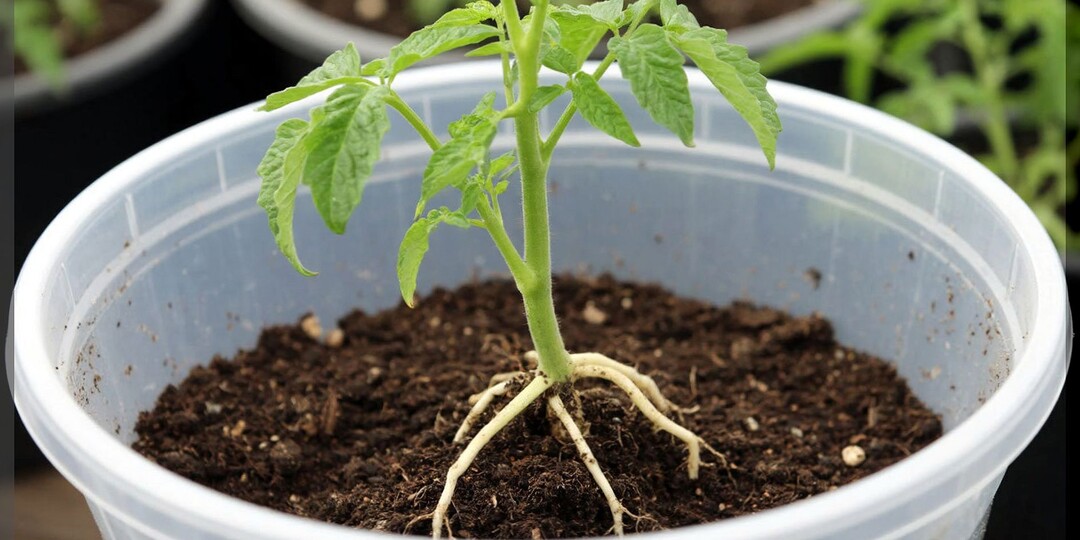 Секрет сильных корней рассады: почему поллитровые прозрачные стаканы идеально подходят для рассады томатов, перцев, баклажанов