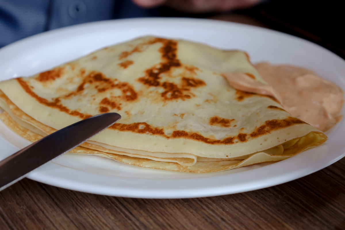 Для гостей праздников готовят блины на любой вкус.  Фото: ФедералПресс / Елена Майорова