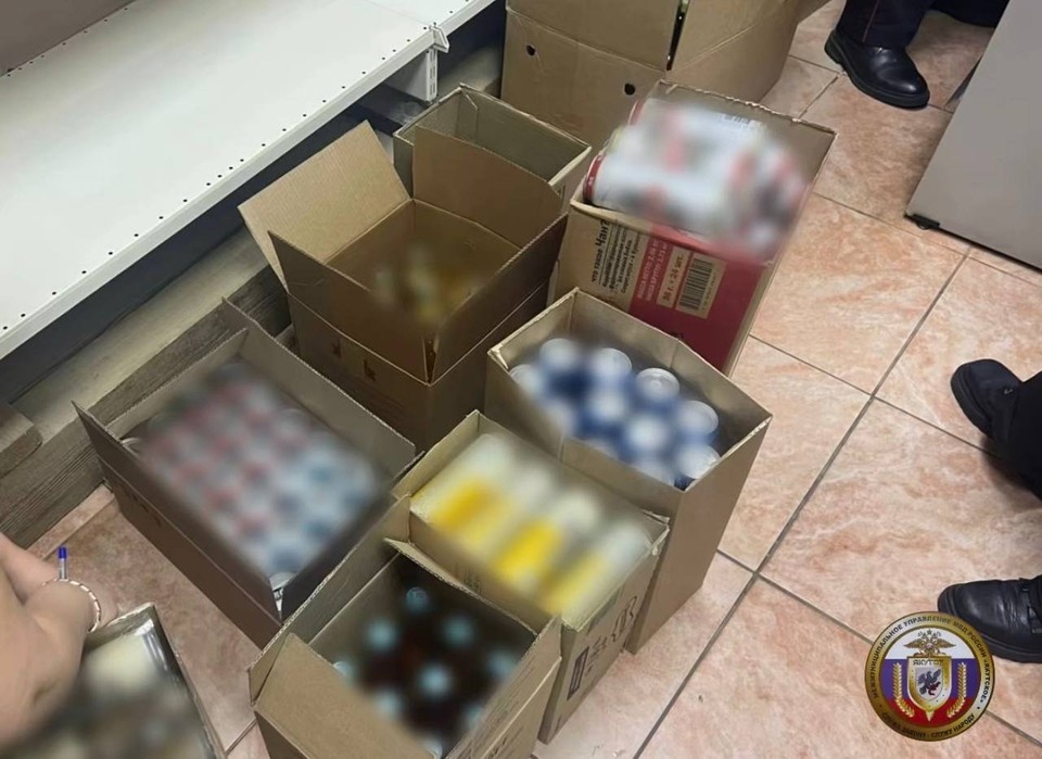    Полиция Якутска за неделю изъяла 340 литров нелегального алкоголя УМВД России по Якутии