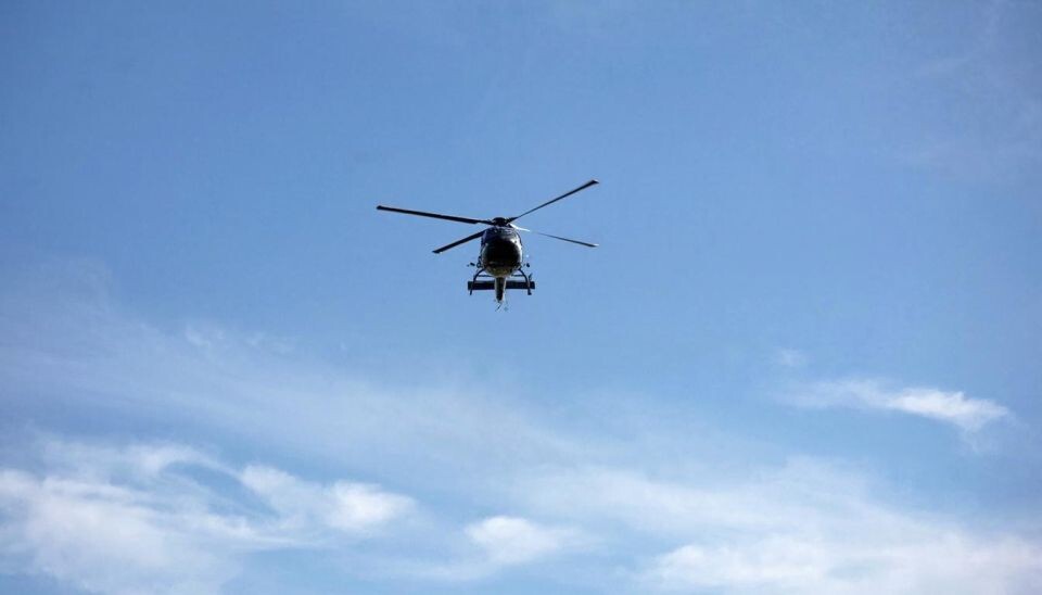    Вертолет в небе. Источник: сгенерировано нейросетью