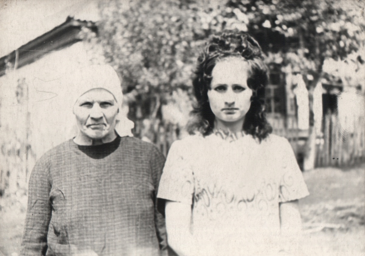 С моей бабушкой Настей