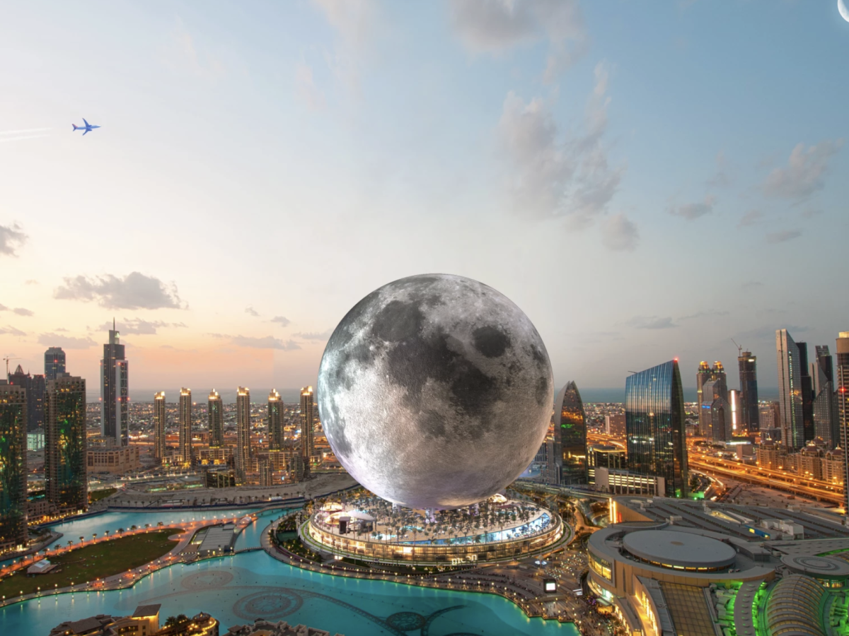    Гигантская сфера Moon перенесёт космический туризм на Землю