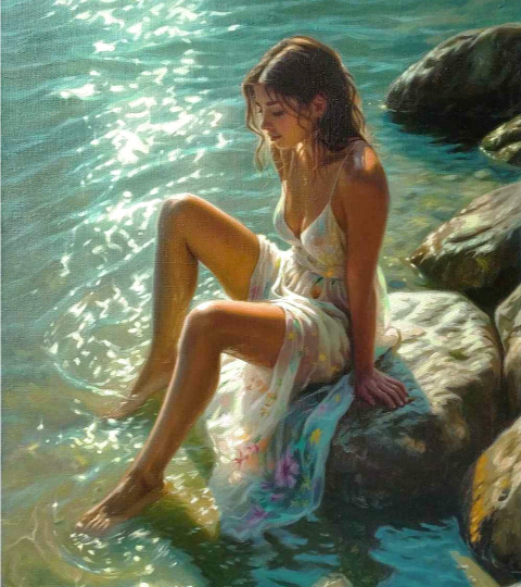 Живописное солнечное лето в творчестве художника Игоря Кройтора.