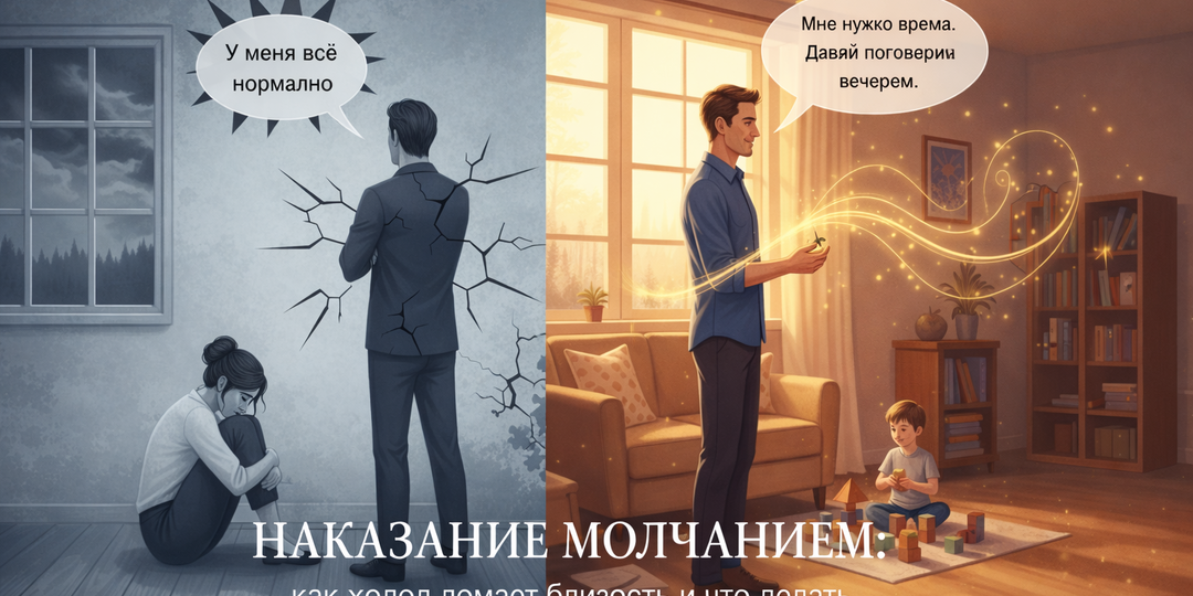 🧊 У меня всё нормально. Как молчание в браке убивает близость