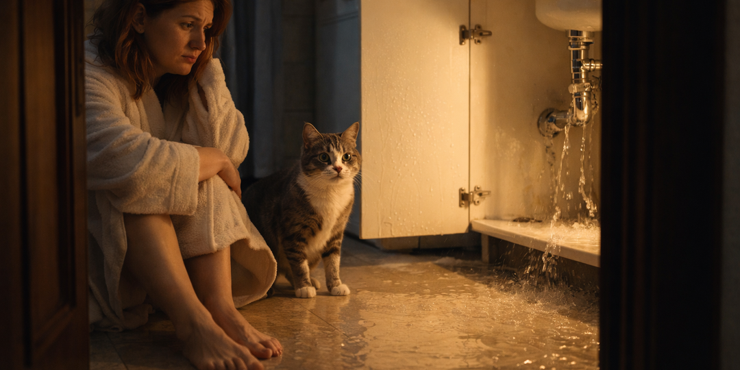 Женщина взяла обычную кошку. А кошка спасла хозяйку от беды, начав громко мяукать ночью