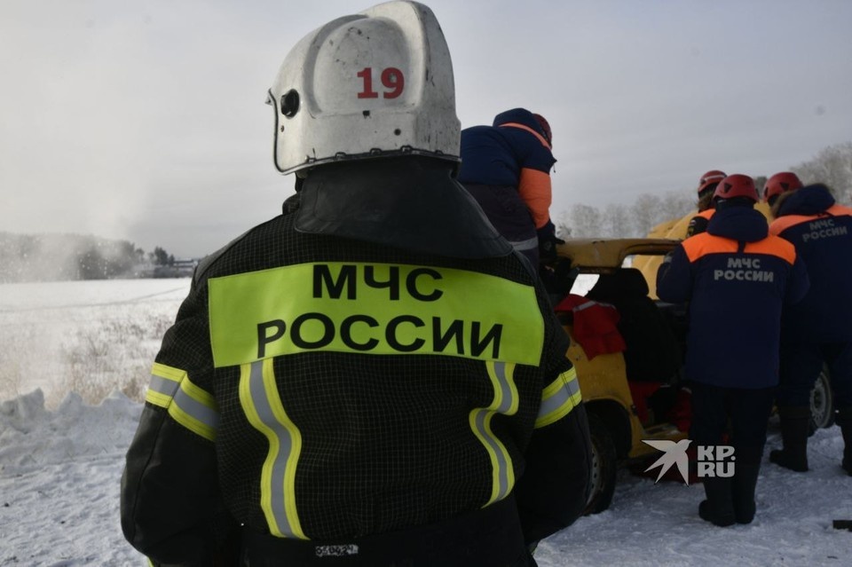    В центре Екатеринбурга сгорели два строительных вагончика Ольга ЮШКОВА