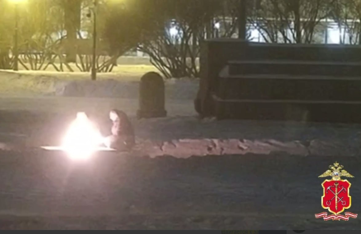    В Петербурге задержан подозреваемый в осквернении Вечного огня на Марсовом поле