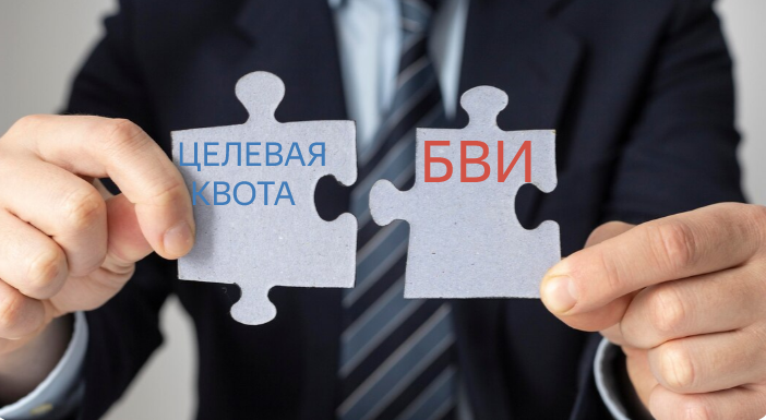 Впрячь в одну телегу коня и трепетную лань – поступить по целевой квоте с БВИ