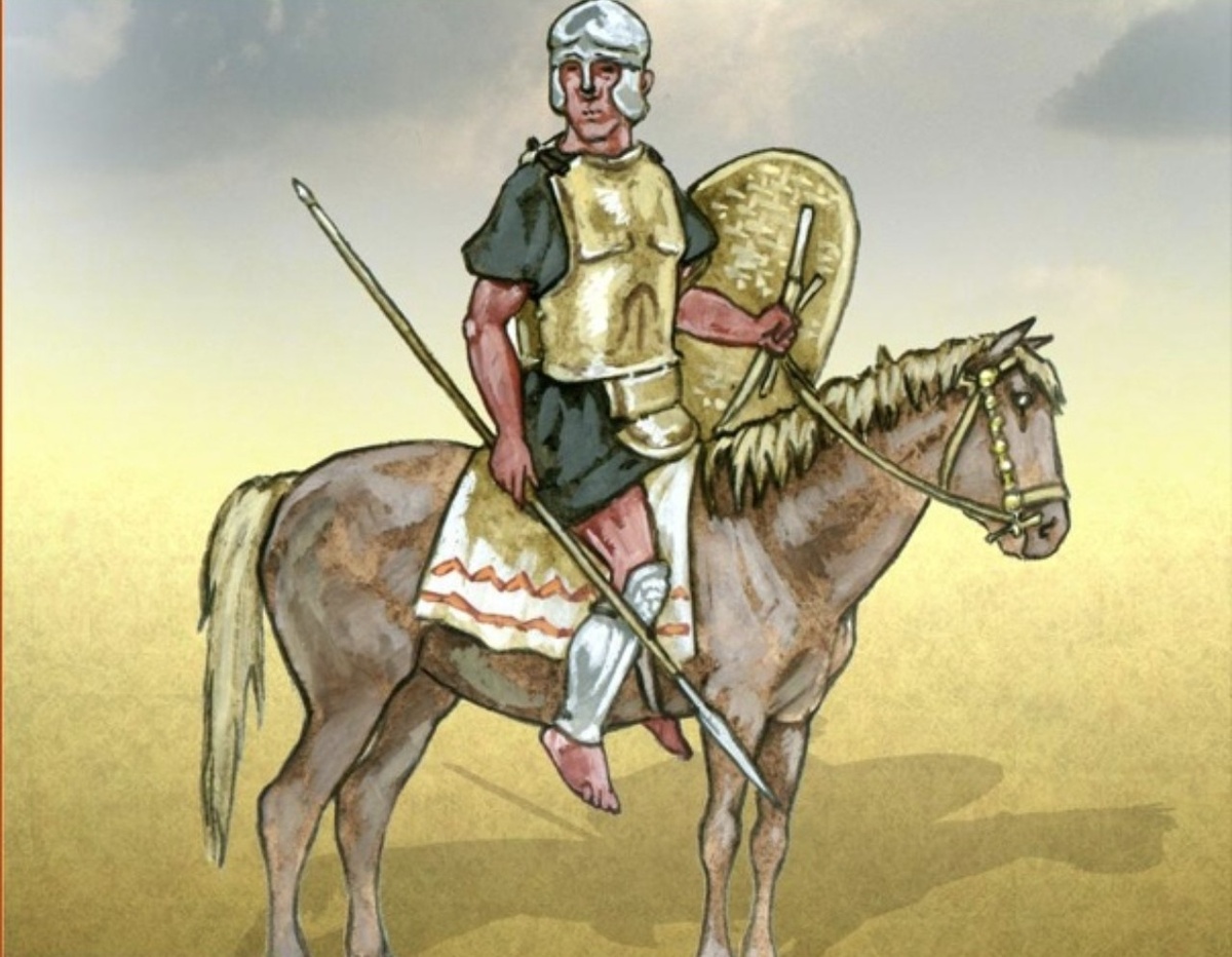 Фракиец на коне, из Интернета. 