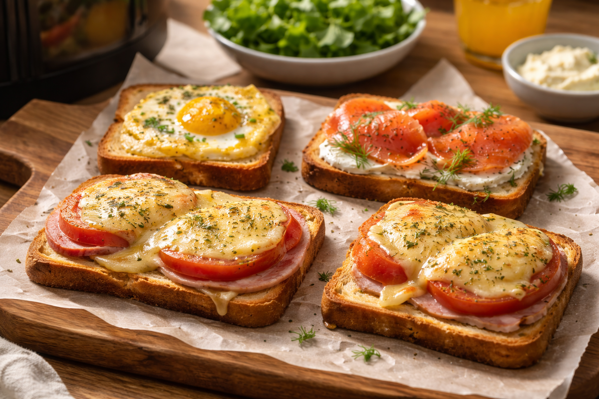 Бутерброды в аэрогриле