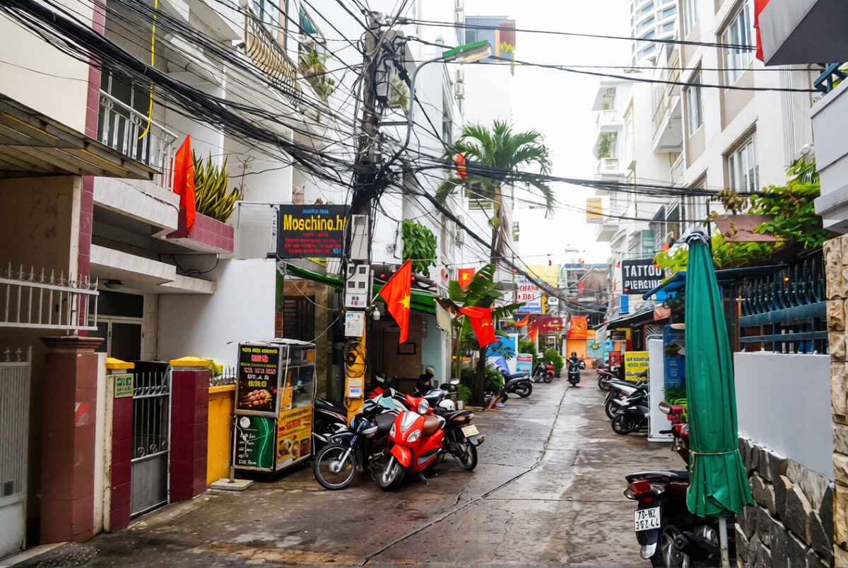 Улица в Нячангае