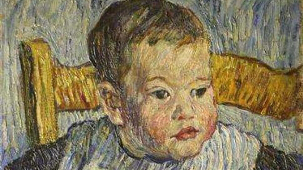 Петр Кончаловский. «Париж. Мальчик с яблоком», 1908.📷Фото: Фонд Петра Кончаловского