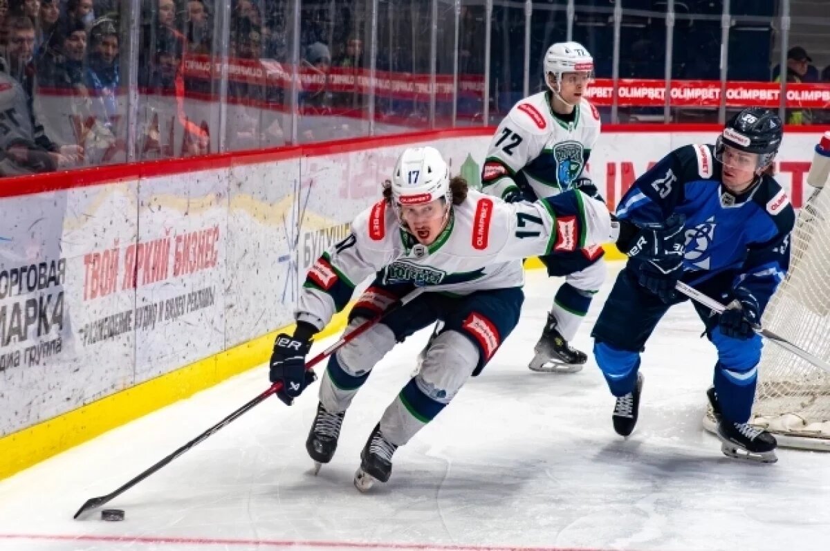    ХК «Югра» уступил «Динамо-Алтай» в серии буллитов