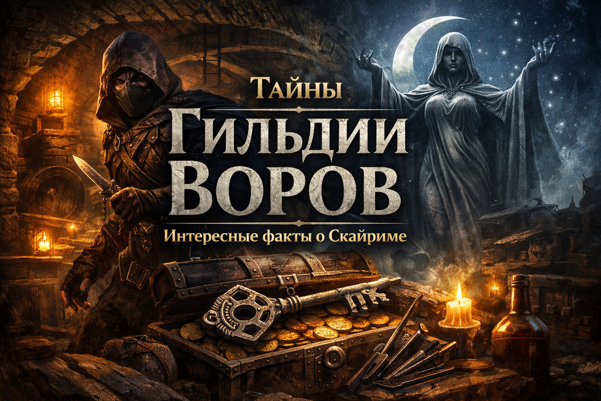 Интересные факты о Скайриме: Тайны и секреты Гильдии воров