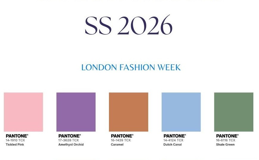 Модные цвета на весну - лето 2026