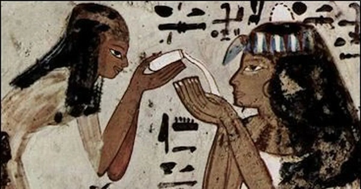 Древнеегипетская фреска. Фото из открытых источников.