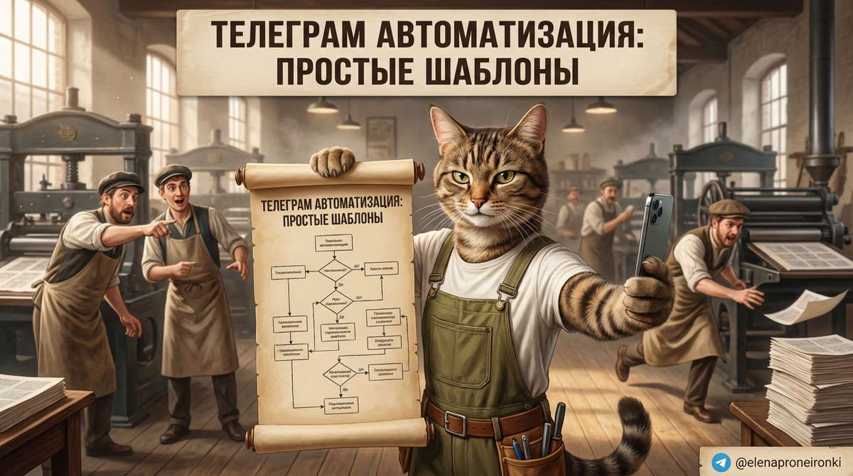    Узнайте, как легко автоматизировать Telegram с помощью шаблонов. lenka