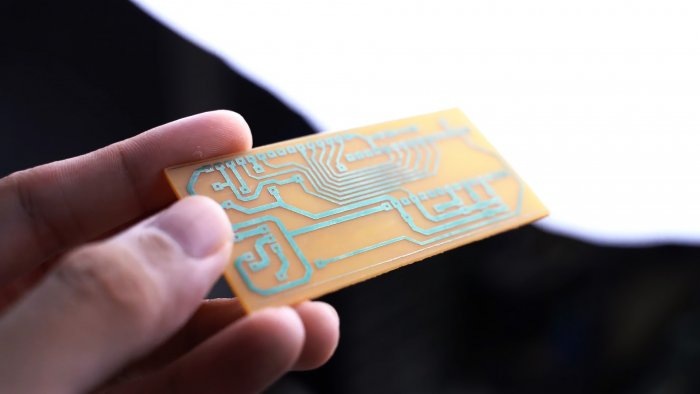 Как сделать плату без утюга, нагрева и фоторезиста