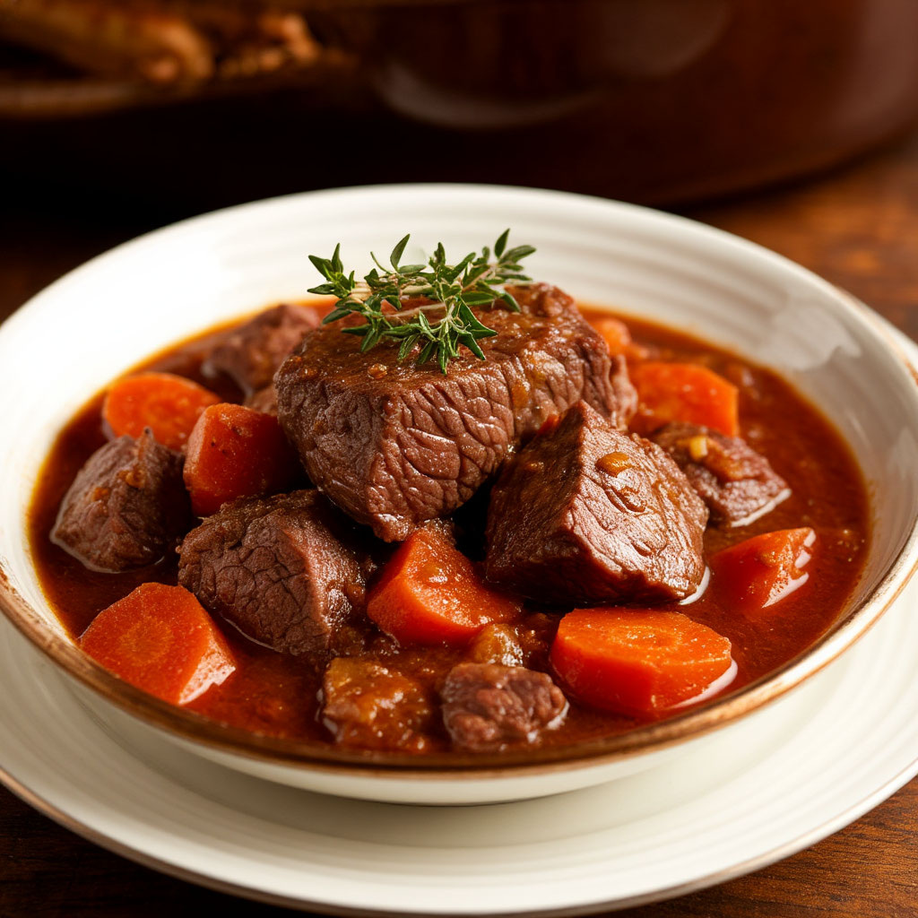 Классическая тушенка из говядины (в духовке)