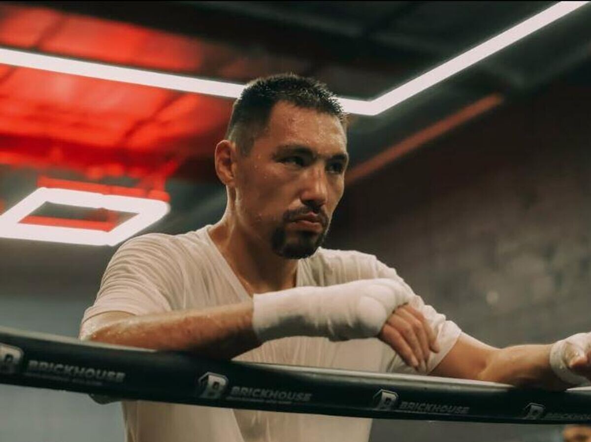    Боксер Жанибек Алимханулы | © Фото : соцсети