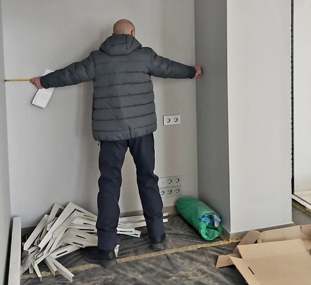 Муж замеряет