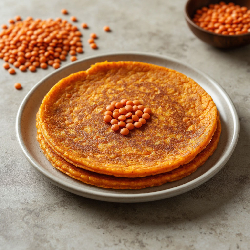 Блины из чечевицы