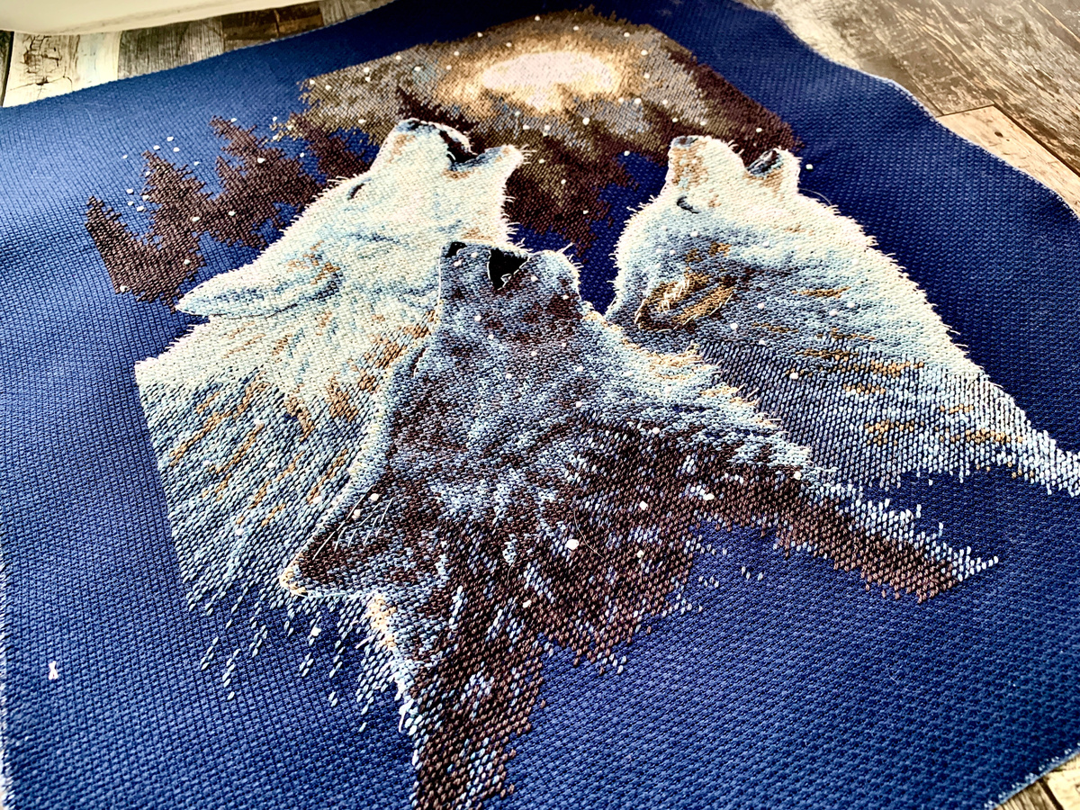 Моя вышитая картина от Дименшенс "В гармонии"