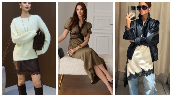 Кружево снова в моде: как носить самый женственный тренд и выглядеть современно