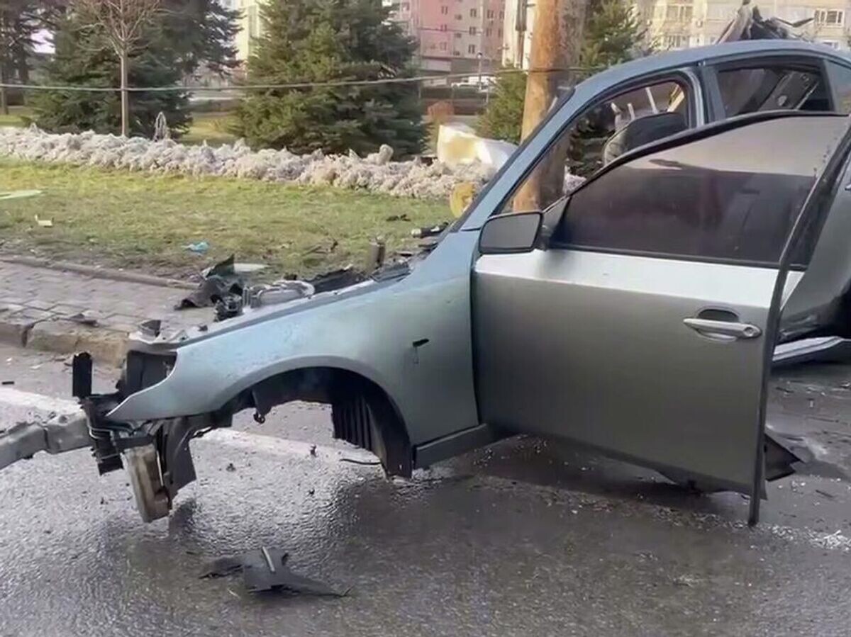    Последствия ДТП в Ростове-на-Дону. Кадр видео | © Госавтоинспекция ГУМВД России по Ростовской области