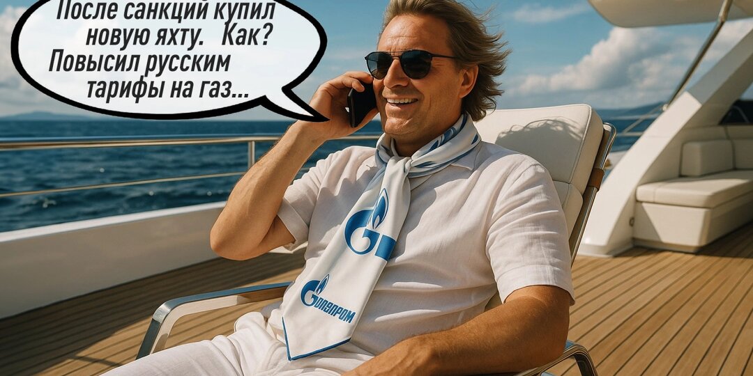 "Газпром" платит пенсии глобалистской элите? Очень некрасивая история