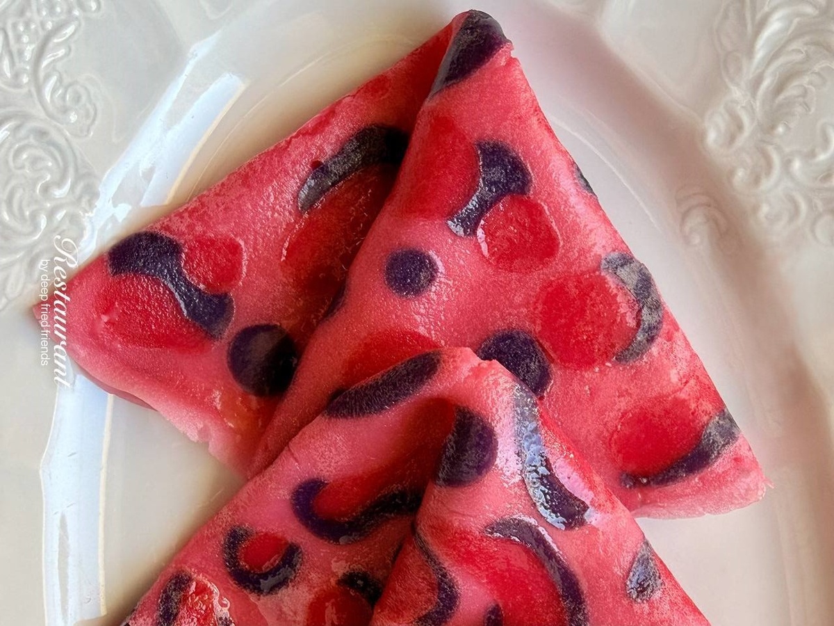 Леопардовые пикми блины в ресторане Restaurant by Deep Fried Friends. Фото: соцсети ресторана