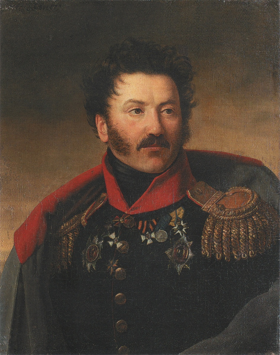 Портрет генерал-майора Константина Марковича Полторацкого, 1817 г. (фото взято из интернета; здесь как иллюстрация)