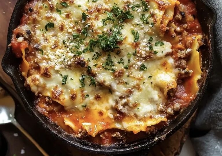 Ленивая лазанья на сковороде 😍🍝