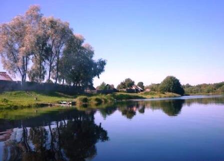 Река Колпь в Вологодской области