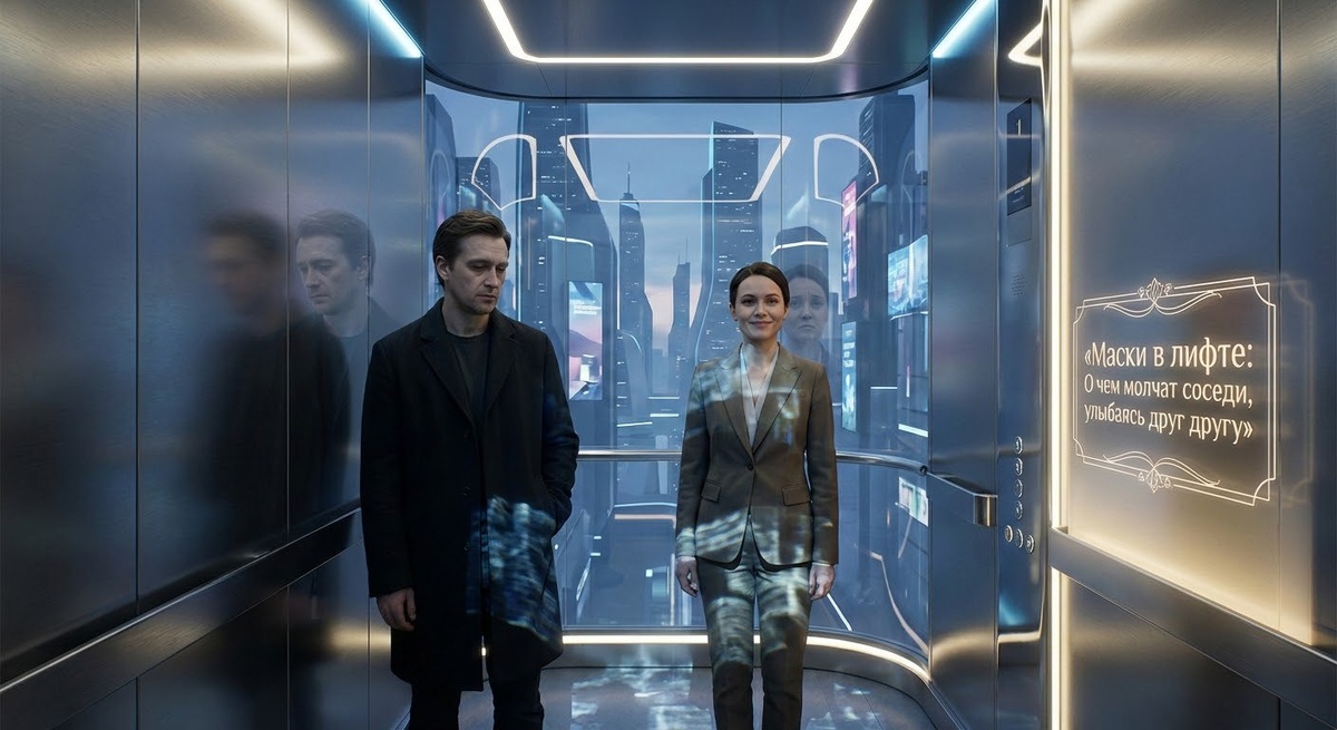 «Маски в лифте: О чем молчат соседи, улыбаясь друг другу»