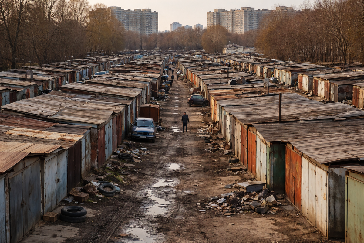 Гаражный хаос: почему Россия не может разобраться с наследием 90-х