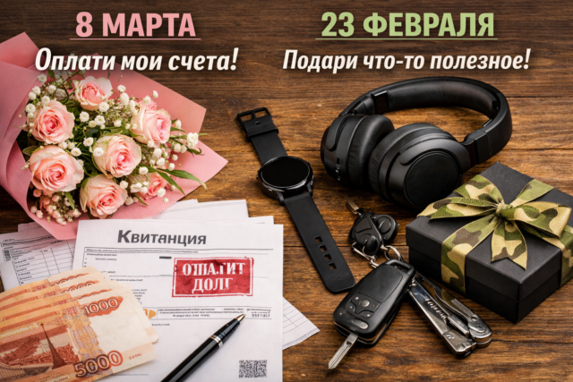 Гибель романтики: россияне раскрыли мечты о подарках к гендерным праздникам