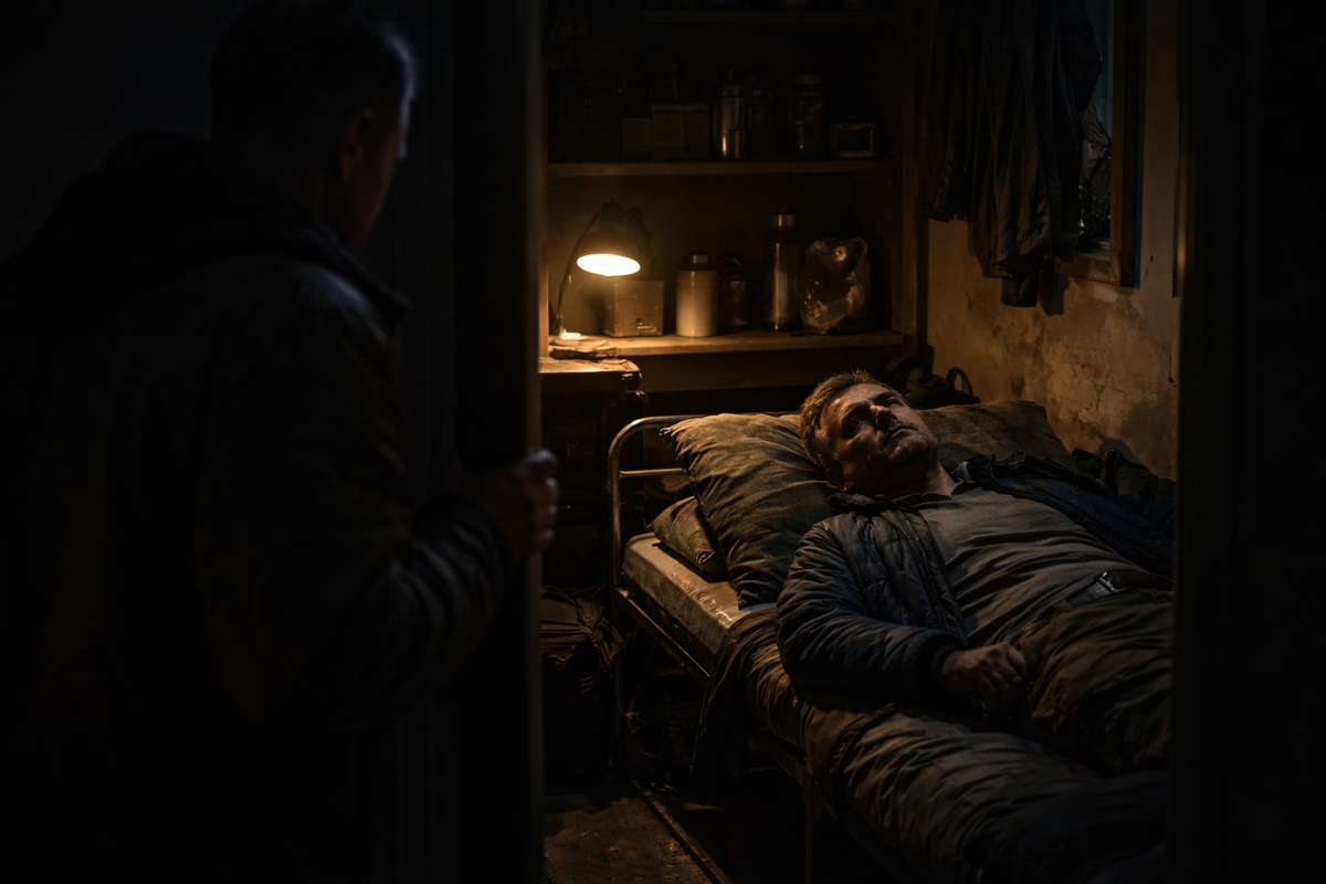 Тихая ночь в бытовке