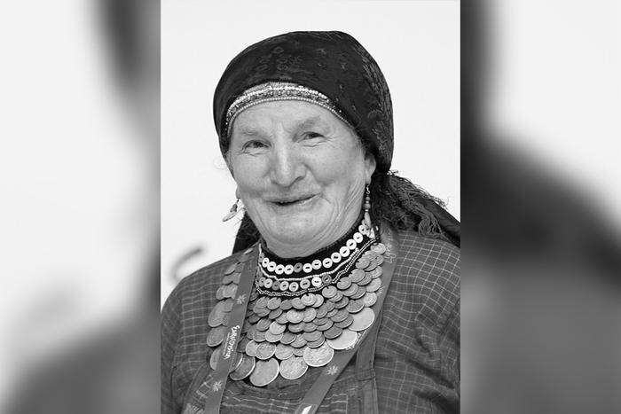 Участница удмуртского музыкального коллектива «Бабушки из Бураново» Зоя Дородова. Обложка © ТАСС / Кристина Королева