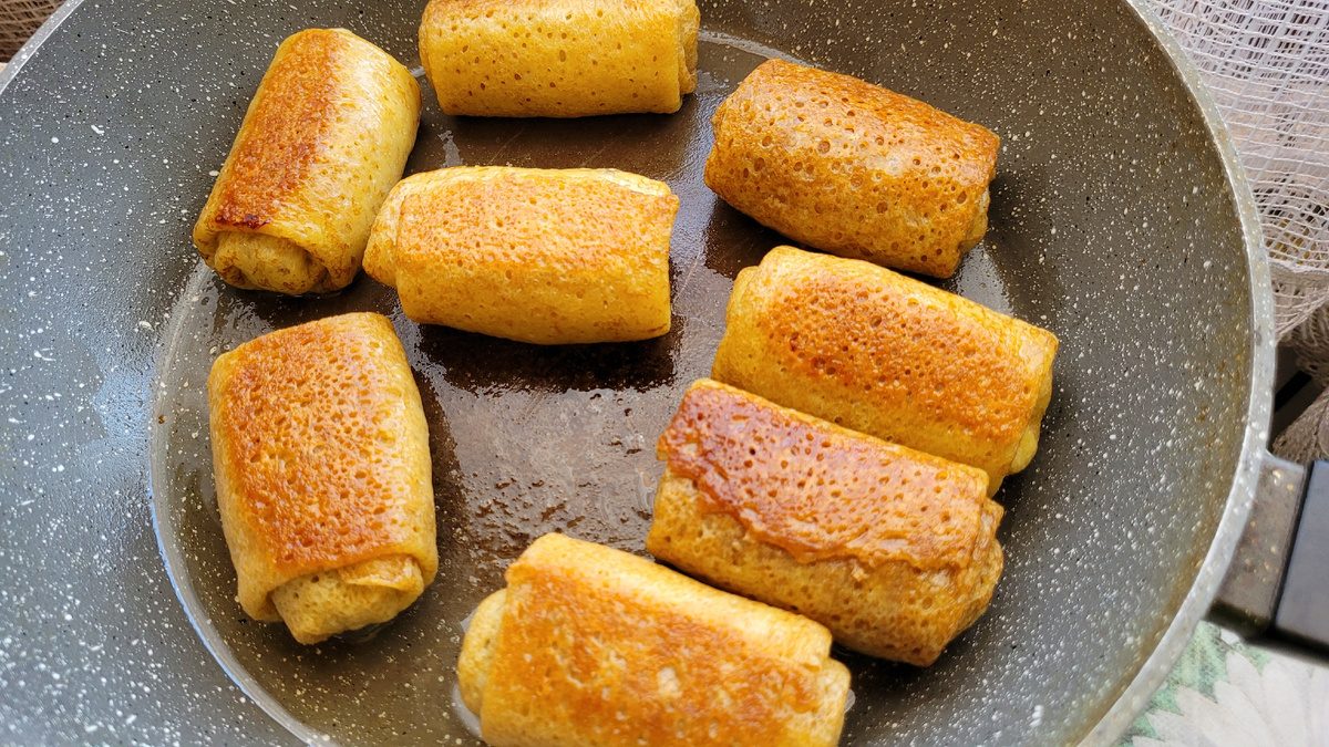 Блинчики на завтрак.