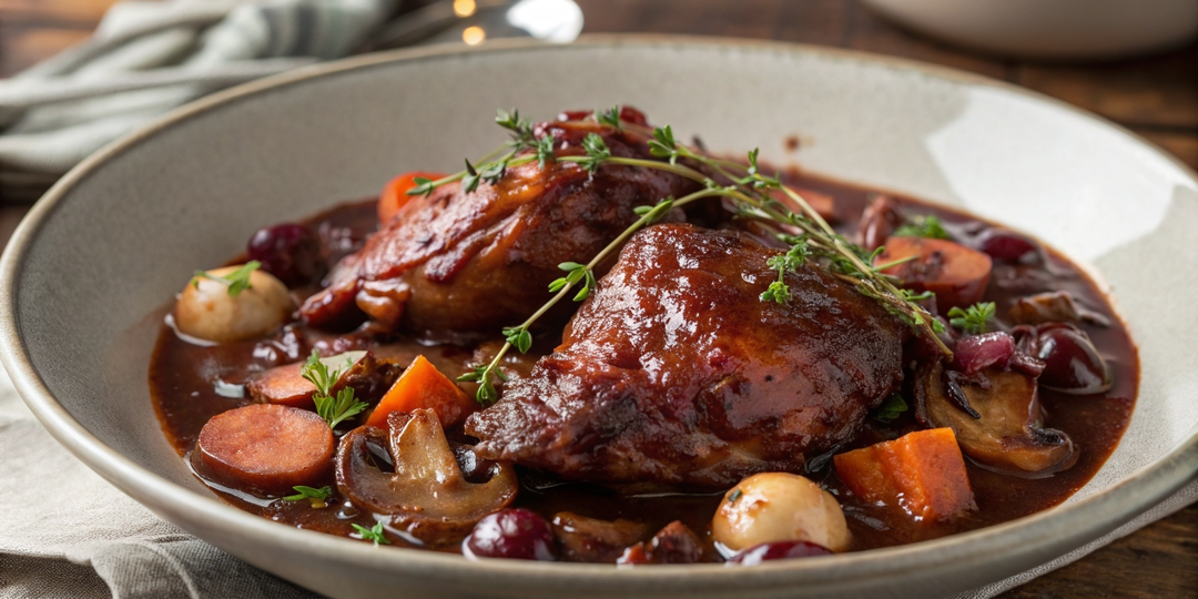 Кок о вен — винная легенда Франции на вашей кухне