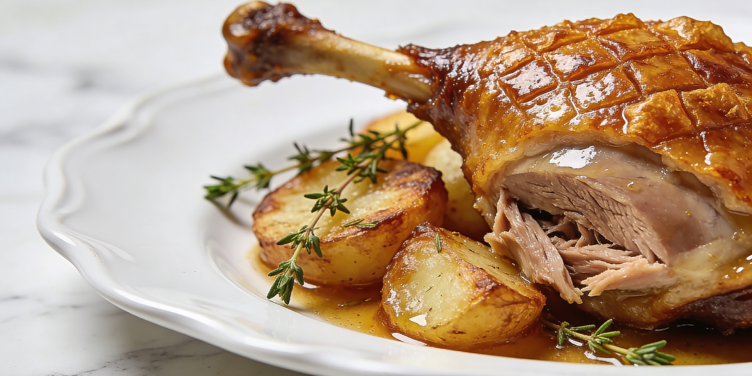 Конфи из утки — французская классика медленного томления с хрустящей корочкой