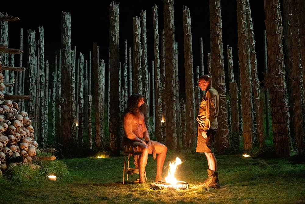 Кадр из фильма 28 Years Later: The Bone Temple. Режиссер: Ниа ДаКоста. Производство: Columbia Pictures Corporation, Decibel Films, DNA Films, Québec Production Services Tax Credit, TSG Entertainment