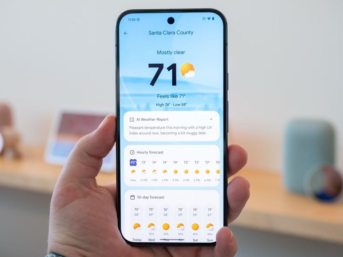    Google закрыла погодное приложение для Android